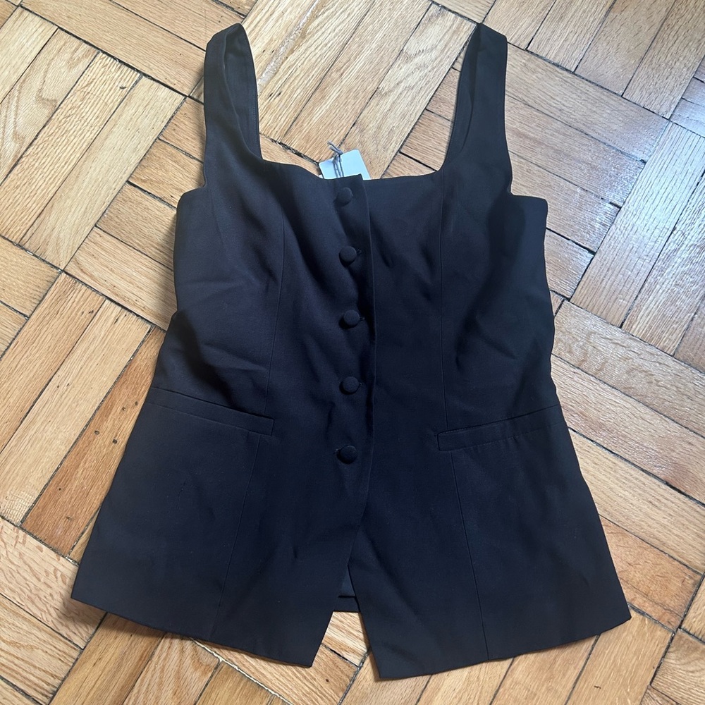 Wayf Black vest